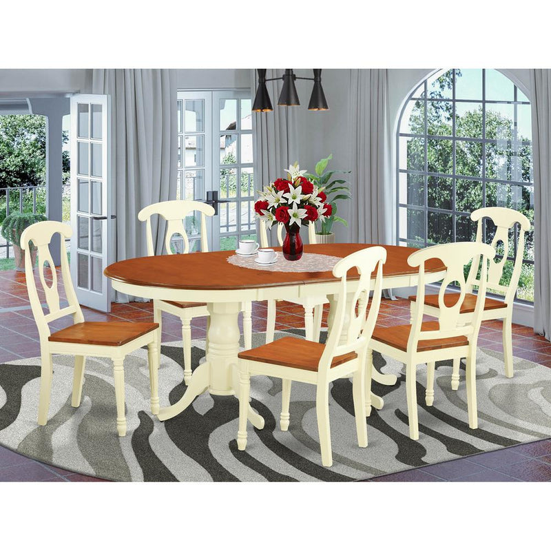 7  Pc  Dining  room  set  for  6-Dining  Table  and  6  Kitchen  Chairs