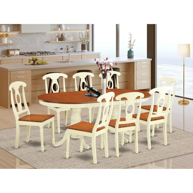 9  Pc  Dinette  set  for  8-  Dinette  Table  and  8  Dining  Chairs