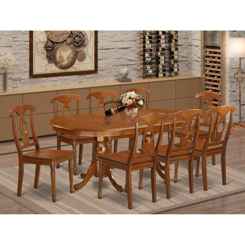 9  PC  Dining  room  set-Dining  Table  and  8  Kitchen  Dining  Chairs