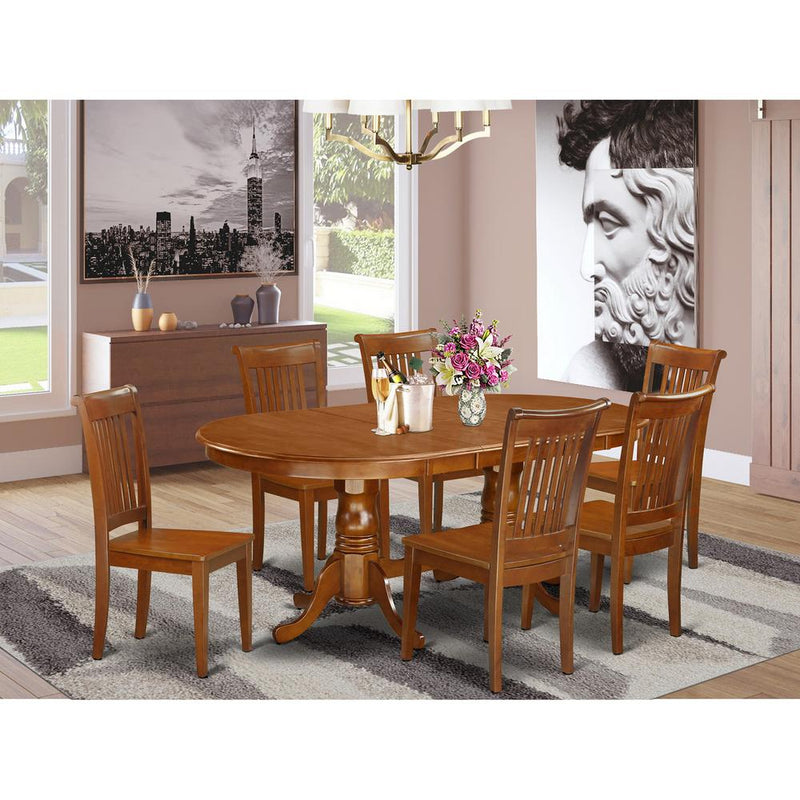 7  Pc  Dining  room  set  for  6-Dining  Table  and  6  Dining  Chairs