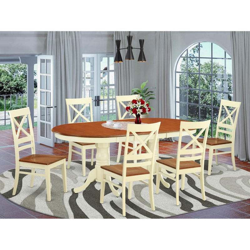 7  Pc  Dinette  set  for  6-Table  and  6  dinette  Chairs