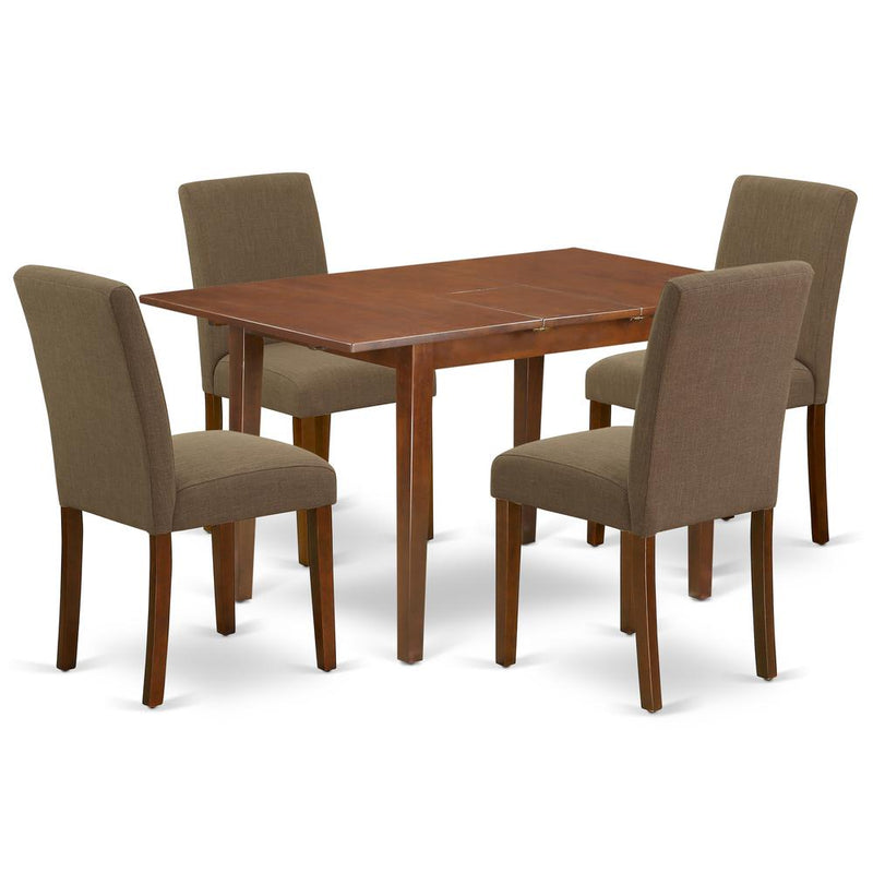 Dining Room Set Mahogany, PSAB5-MAH-18