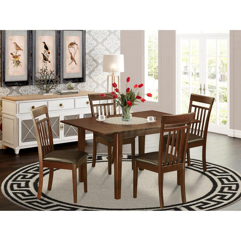 5  PC  small  Kitchen  Table  set  -  dinette  Table  with  4  Kitchen  Dining  Chairs