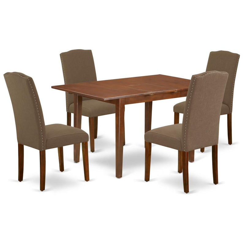 Dining Room Set Mahogany, PSEN5-MAH-18