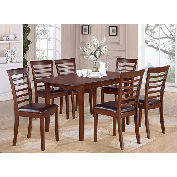 7  Pc  small  Kitchen  Table  set  -  Small  Table  with  6  Kitchen  Chairs