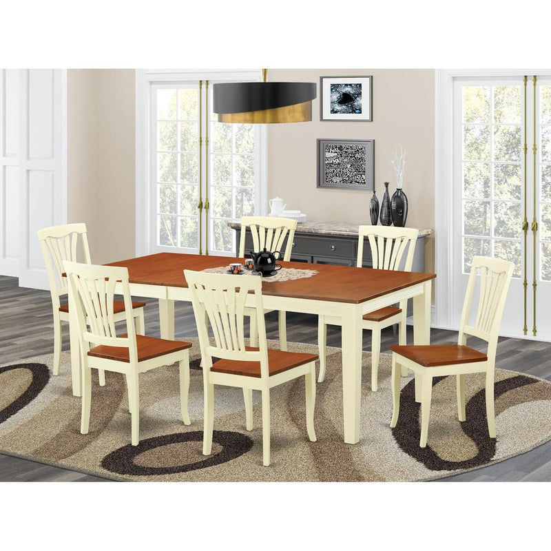 7  Pc  dinette  Table  set  for  6-Dinette  Table  and  6  dinette  Chairs