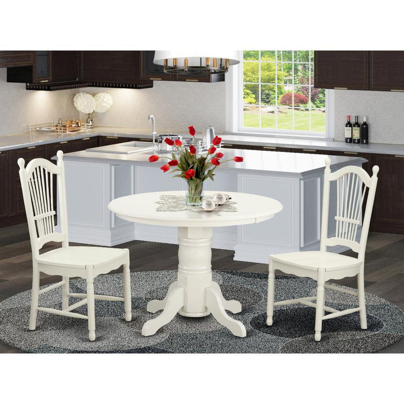 3  Pc  Table  set  for  2-Kitchen  Table  and  2  dinette  Chairs