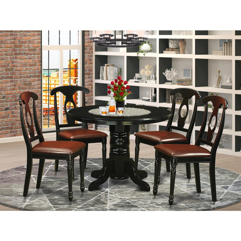 5  Pc  Table  set  for  4-Dining  Table  and  4  Dining  Chairs