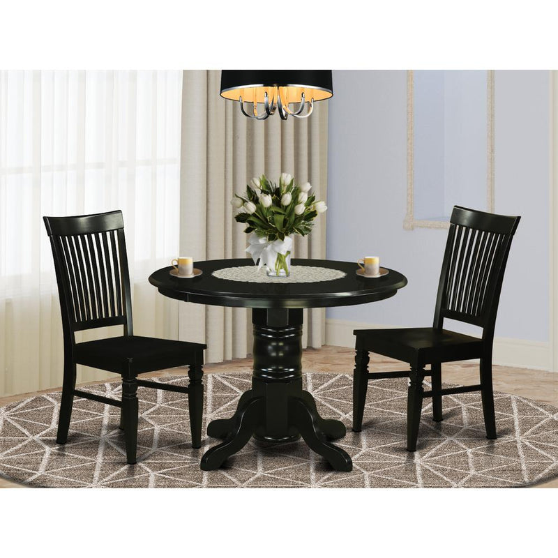 3  Pc  Kitchen  nook  Dining  set-Kitchen  dinette  Table  and  2  Dining  Chairs