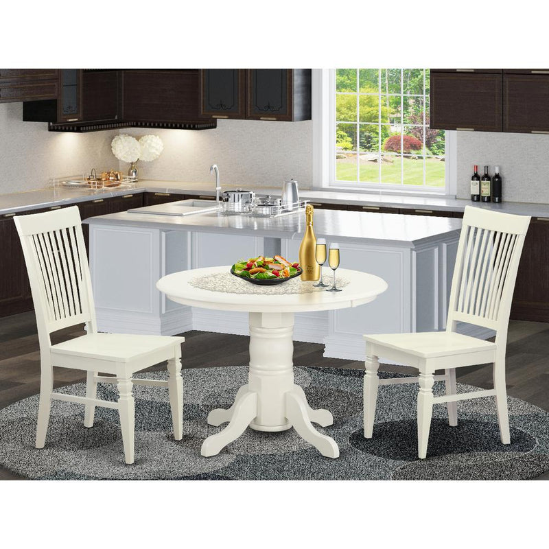 3  Pc  Dining  room  set  for  2-Kitchen  dinette  Table  and  2  Dining  Chairs