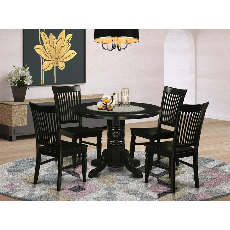 5  Pc  small  Kitchen  Table  set  -  Kitchen  Table  and  4  dinette  Chairs