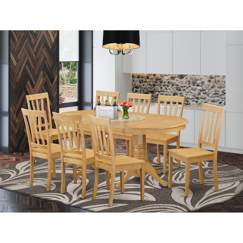 9  Pc  Table  and  Chairs  set  -  Kitchen  dinette  Table  and  8  Dining  Chairs