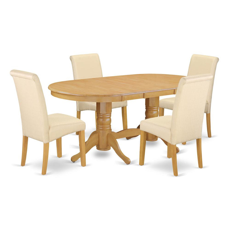 Dining Room Set Oak, VABA5-OAK-02