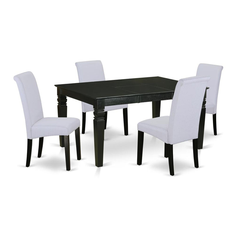 Dining Room Set Black, WEBA5-BLK-05