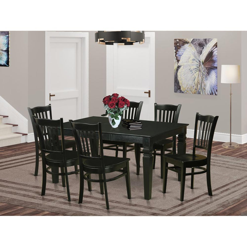 Dining  room  sets  for  6  -Dining  Table  and  6  dinette  Chairs