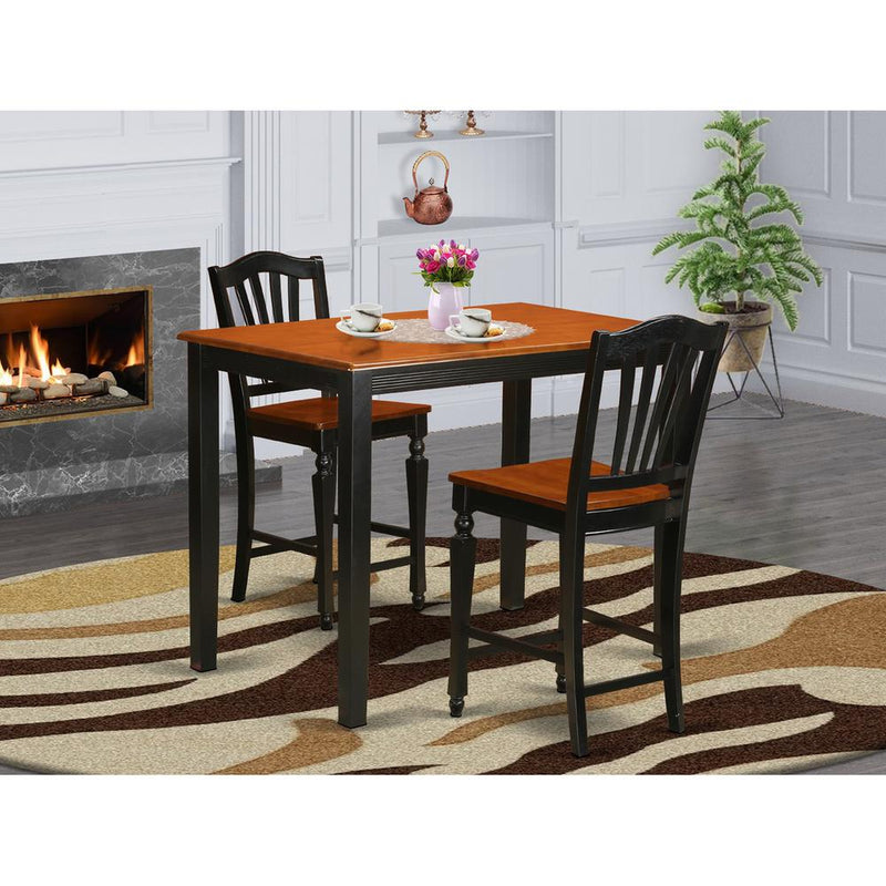 3  Pcpub  Table  set-pub  Table  and  2  bar  stools