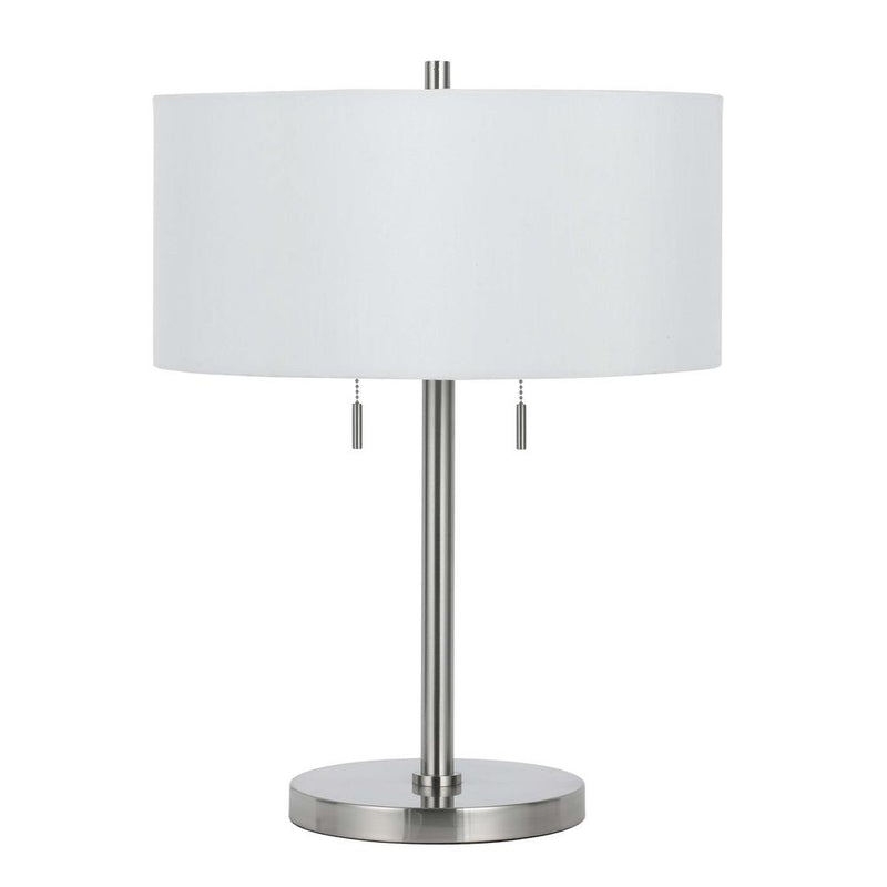 60W X 2 Calais Metal Table Lamp