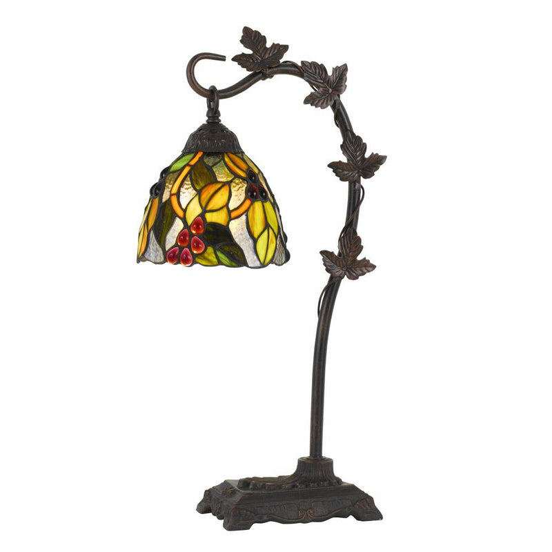 60W Cotulla Downbrdige Tiffany Table Lamp