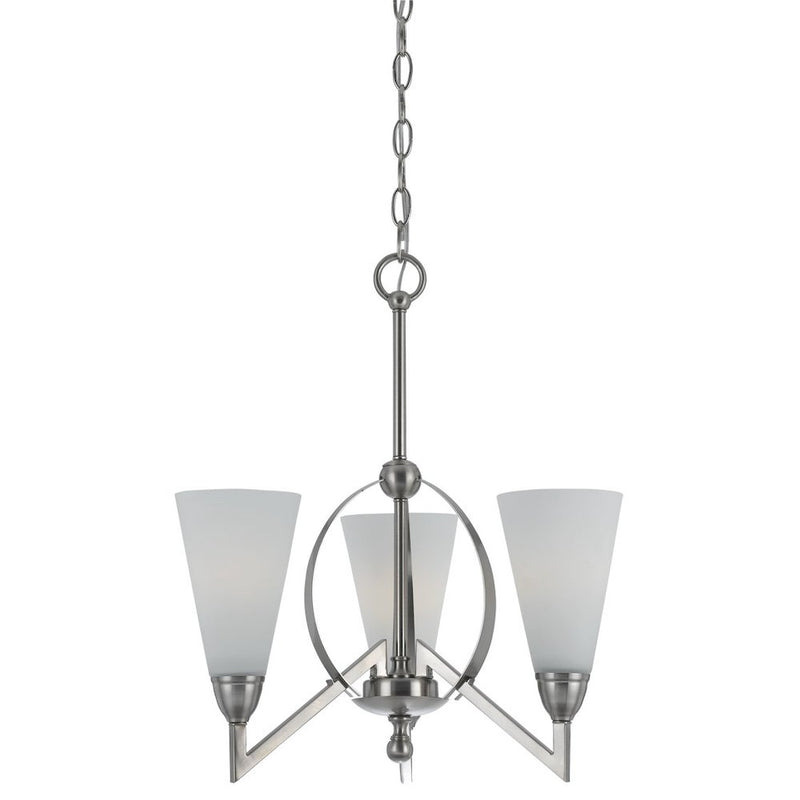 60W X 3 Canroe 3 Light Chandelier