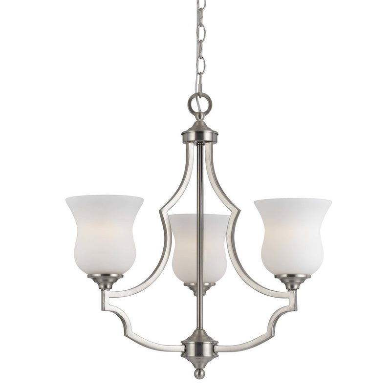 60Wx3 Barrie Metal 3 Lgt Chandelier