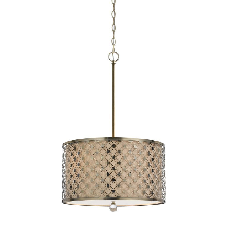 60W X 3 Myrtle Metal Pendant