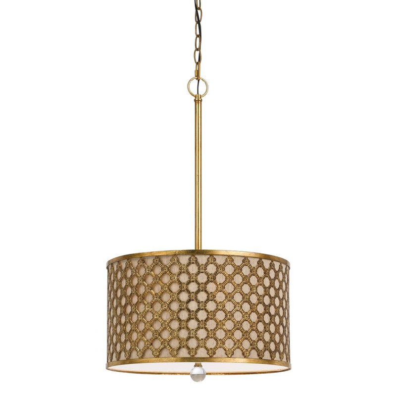 60W X 3 Fairview Metal Pendant