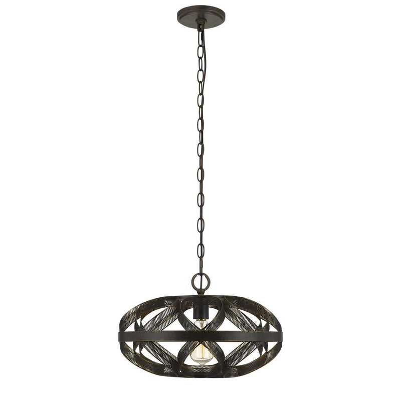 60W Alma Metal Mesh Pendant Fixture (Edison Bulb Not Included)