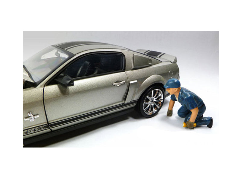 Tow Truck Driver Operator Scott Figure For 1:18 Scale Diecast Car Models by American Diorama