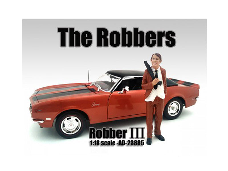 The Robbers Robber III Figure For 1:18 Scale Models by American Diorama