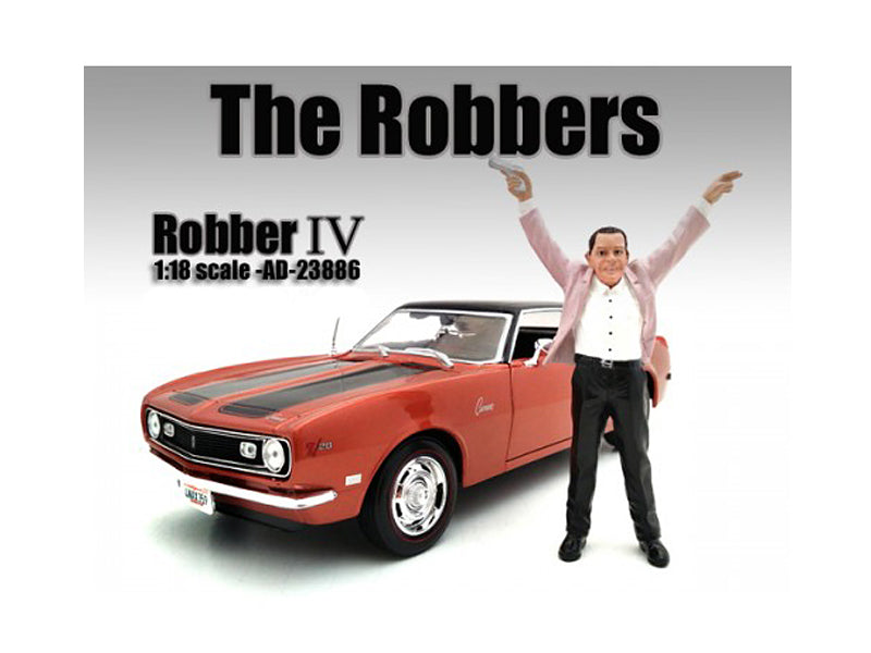 The Robbers Robber IV Figure For 1:18 Scale Models by American Diorama