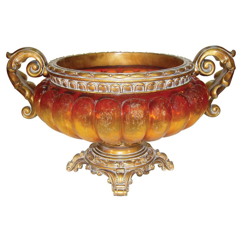 Gold Amber Centerpiece