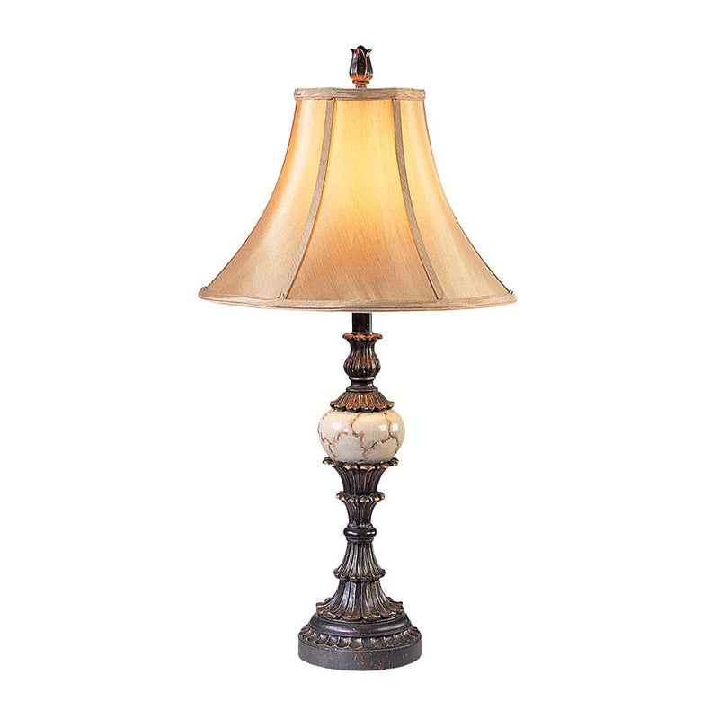 Antique Black Table Lamp