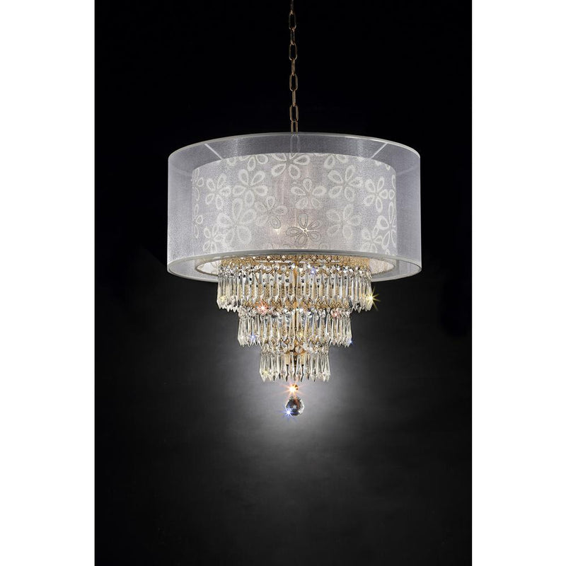 21.5 H Chantilly Ceiling Lamp