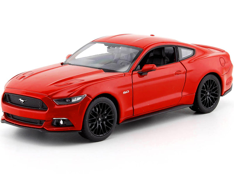 2015 Ford Mustang GT 5.0 Red "NEX Models" Series 1/24 Diecast Model Car by Welly