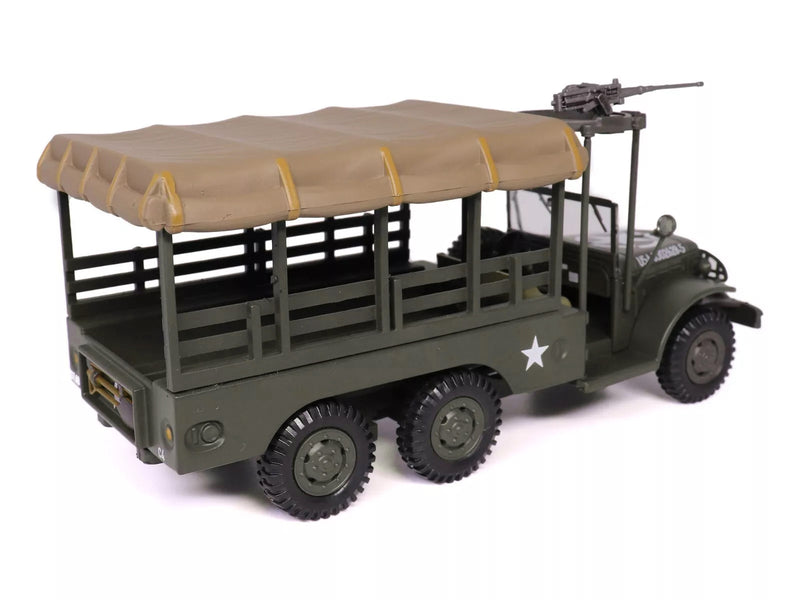 Dodge WC63 Weapons Carrier with Canvas Top Olive Drab "United States Army" 1/43 Diecast Model by Militaria Die Cast