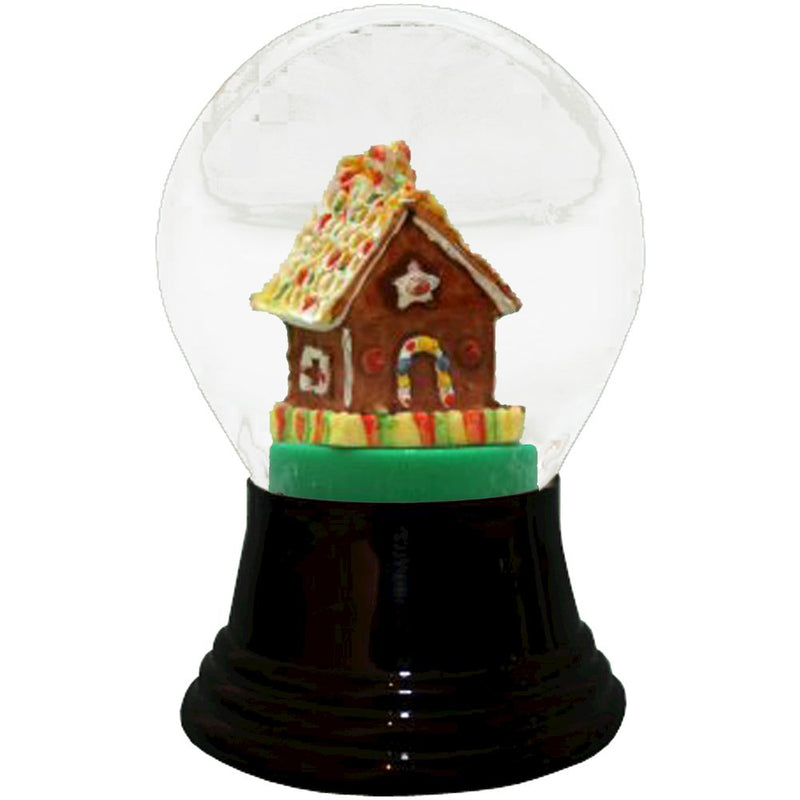 Snowglobe - Medium Gingerbread House