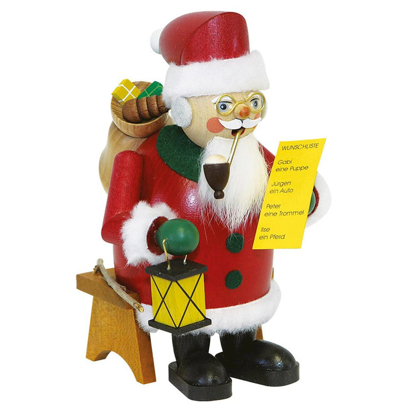 Incense Burner - Santa Claus With Wishlist