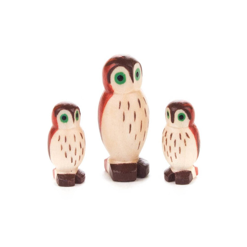 Figures - Owl Family - Set of 3