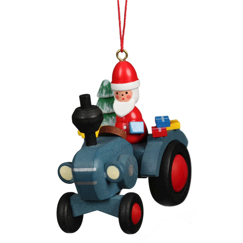 Ornament - Tractor With Santa