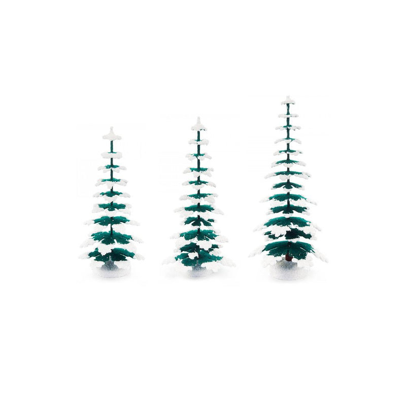 Winter Trees - Medium Assortment of 3 (13.5cm, 15cm and 20cm)