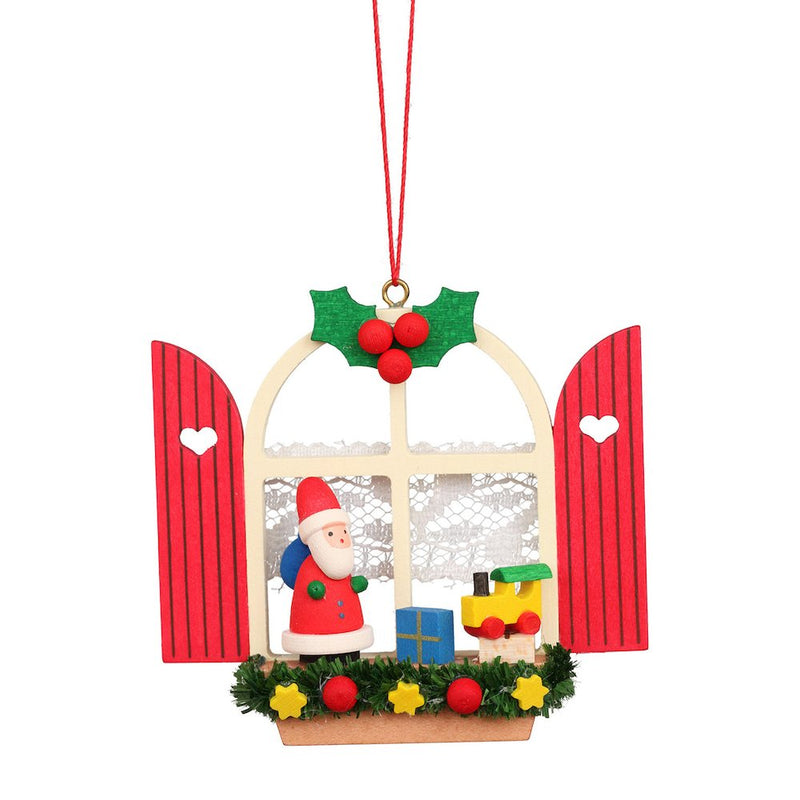 Ornament - Window with Santa