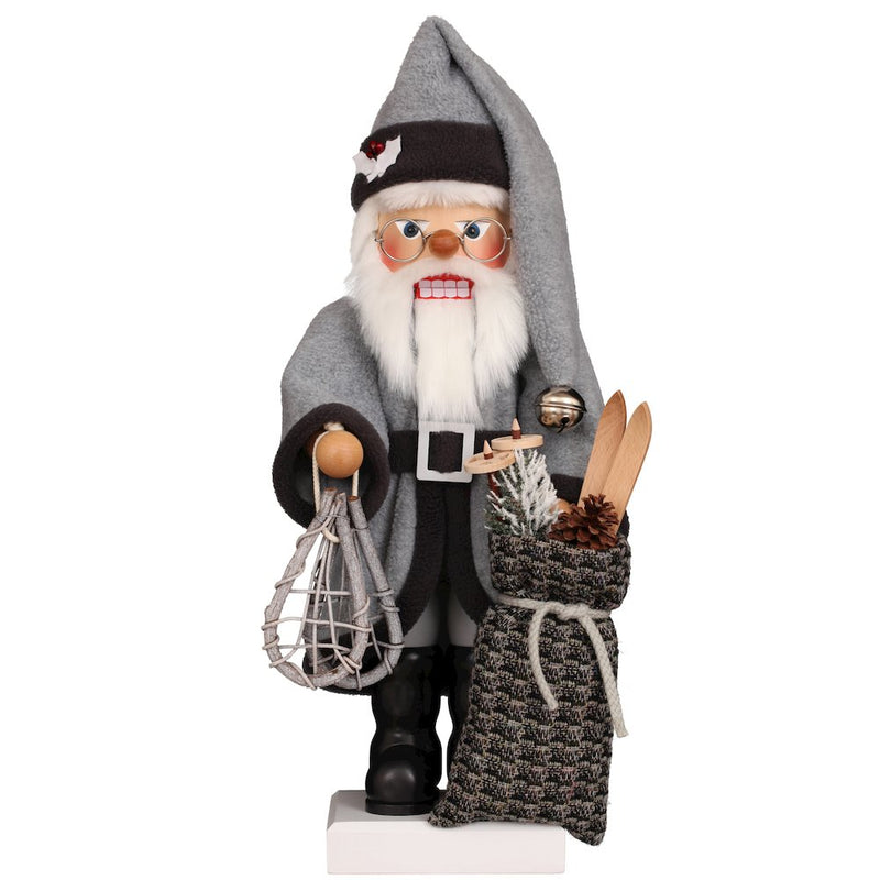 Premium Nutcracker - Grey Mountain Santa