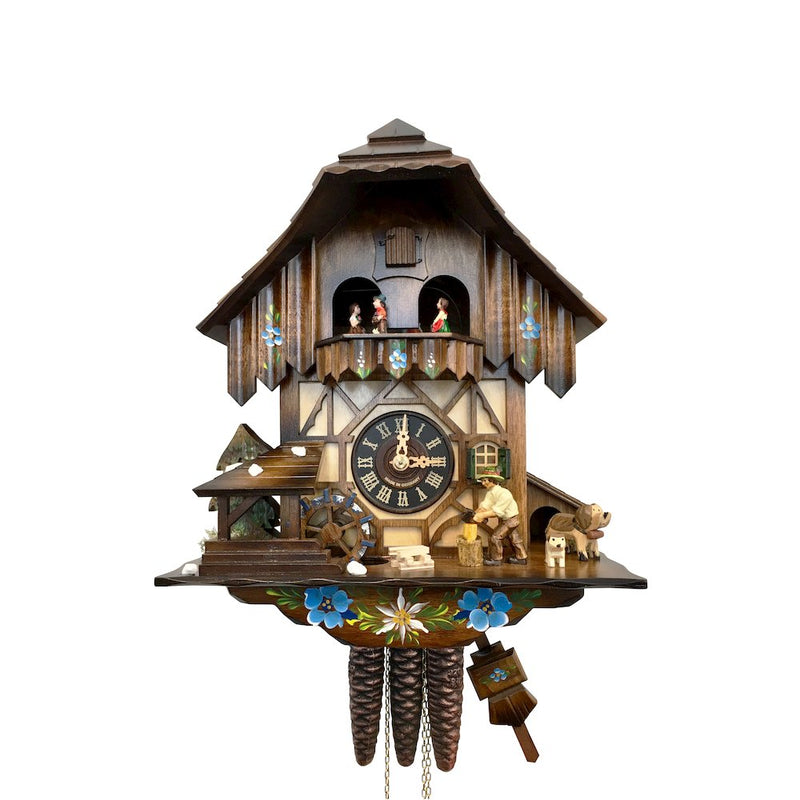 Weight-driven Cuckoo Clock - Full Size