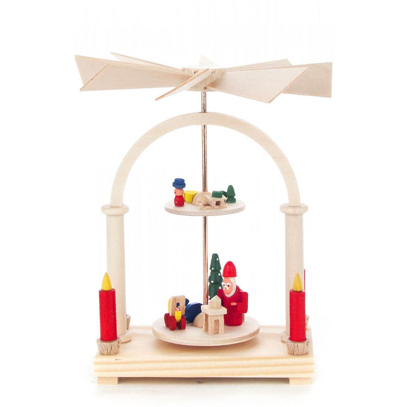 Mini Pyramid - Santa with Toys - 2-tiers