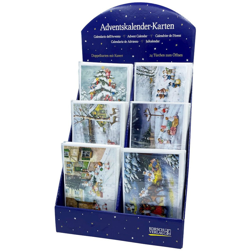 Box of 60 assorted Advent cards