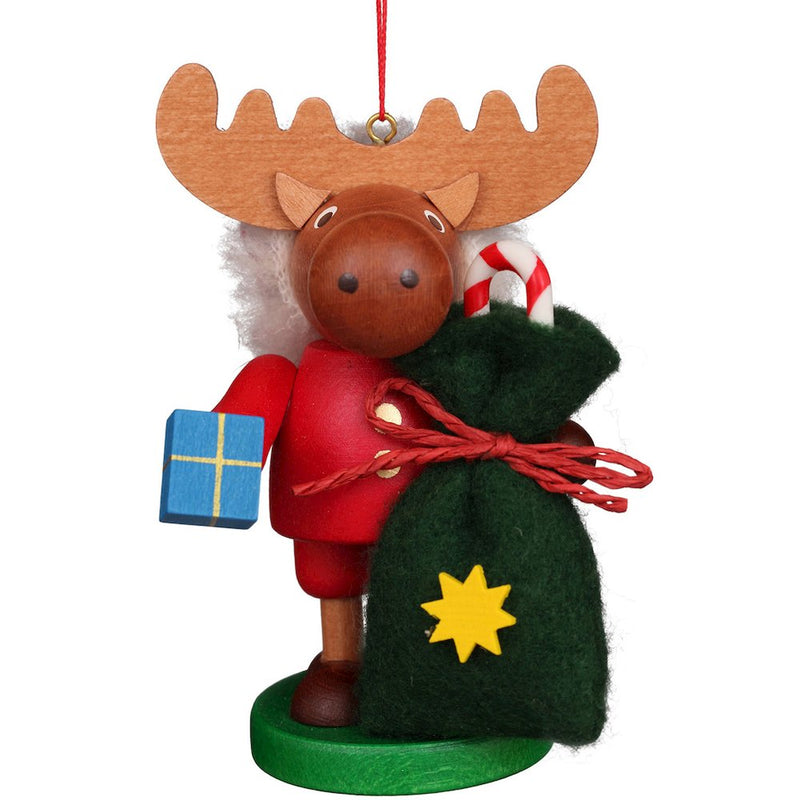 Ornament - Santa Elk -