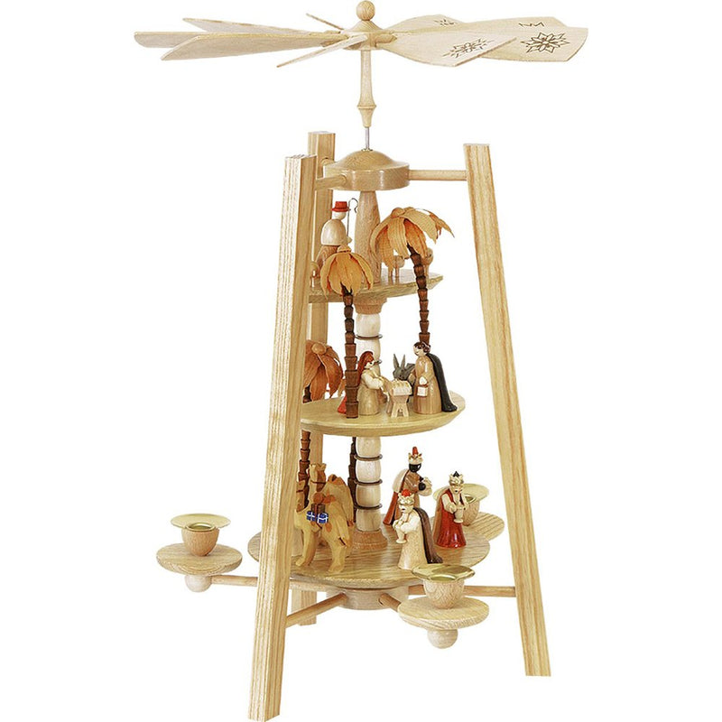 Pyramid - 3 tiers - Nativity