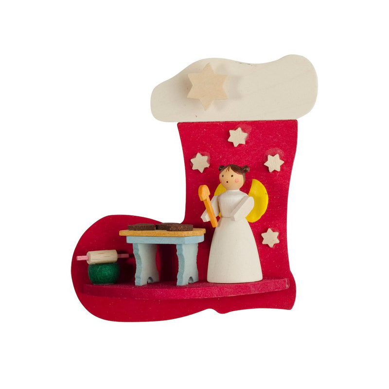 Ornament - BaKing Angel " Boot