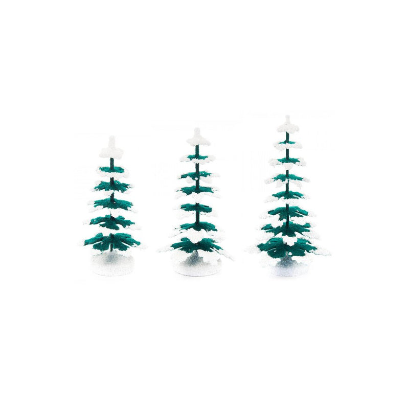 Winter Trees - Small Assortment of 3 (8cm, 9cm and 11cm)