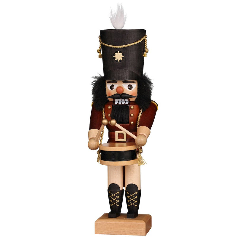 Mini Nutcracker - Drummer (Natural)